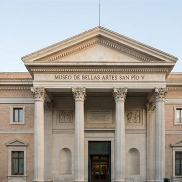 Fachada del Museo de Bellas Artes de València (ilustración)